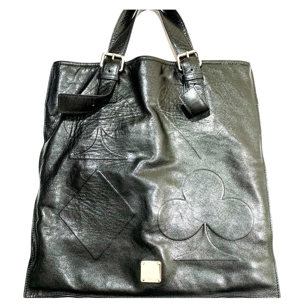 MCM Black Leather Bag